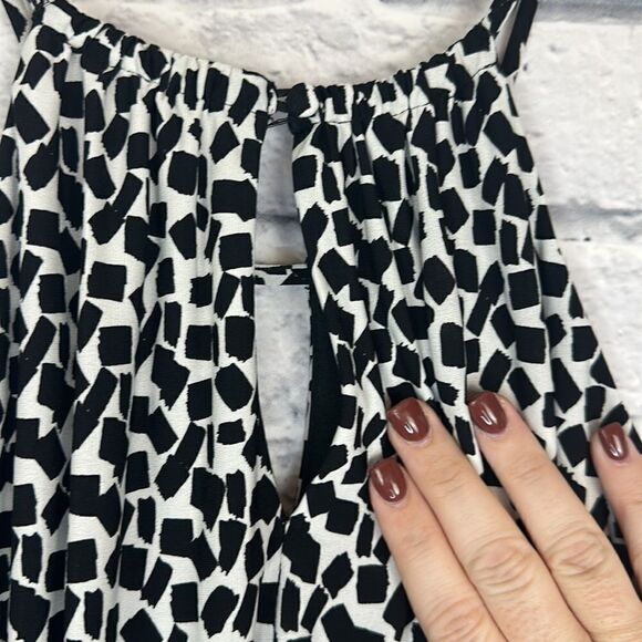 London Times Collection Patterned Maxi Dress Size Large - Picture 4 of 8